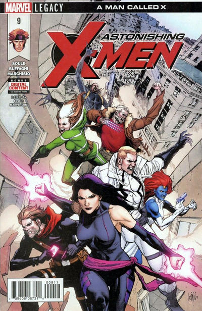 Cover for Astonishing X-Men (Marvel, 2017 series) #9