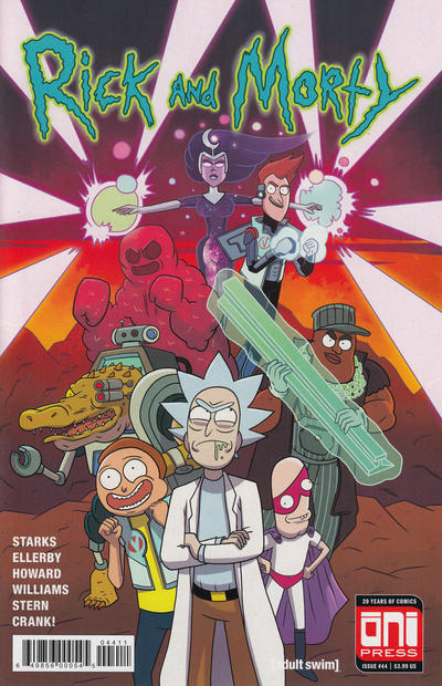 Cover for Rick and Morty (Oni Press, 2015 series) #44 [Cover A]