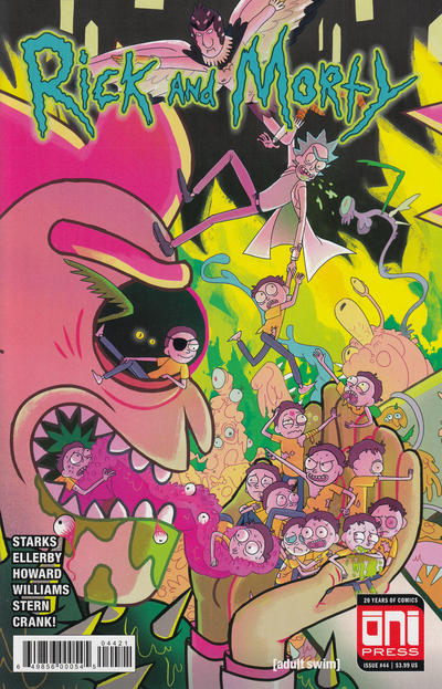Cover for Rick and Morty (Oni Press, 2015 series) #44 [Cover B]