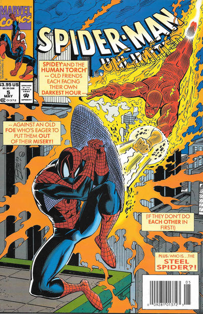 Cover for Spider-Man Unlimited (Marvel, 1993 series) #5 [Newsstand]