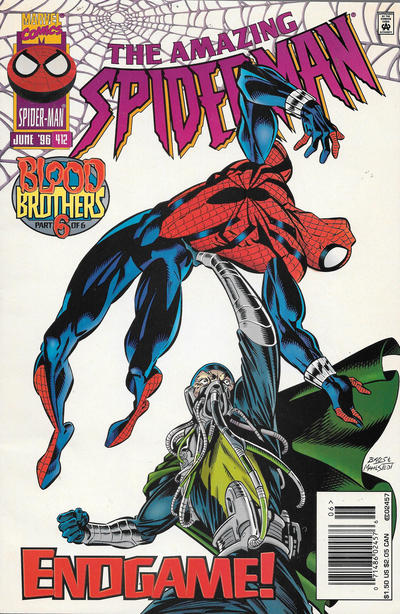 Cover for The Amazing Spider-Man (Marvel, 1963 series) #412 [Newsstand]
