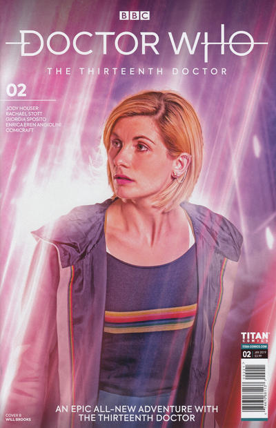 Cover for Doctor Who: The Thirteenth Doctor (Titan, 2018 series) #2 [Cover B]