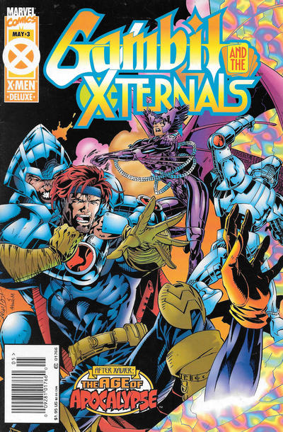 Cover for Gambit & The X-Ternals (Marvel, 1995 series) #3 [Newsstand]