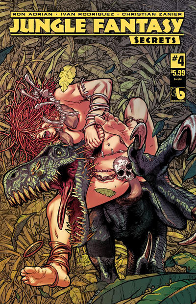 Cover for Jungle Fantasy: Secrets (Avatar Press, 2018 series) #4 [Lorelei Cover]