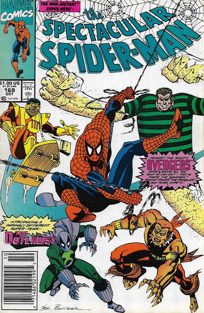 Cover for The Spectacular Spider-Man (Marvel, 1976 series) #169 [Newsstand]