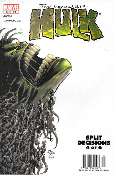 Cover for Incredible Hulk (Marvel, 2000 series) #63 [Newsstand]