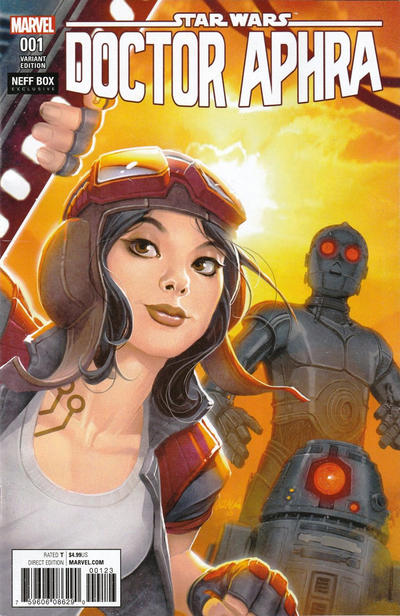 Cover for Doctor Aphra (Marvel, 2017 series) #1 [Neff Box Exclusive David Nakayama Variant]