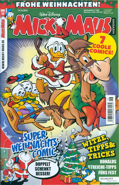 Cover for Micky Maus (Egmont Ehapa, 1951 series) #26/2018