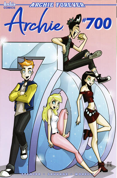 Cover for Archie (Archie, 2015 series) #700 [AOD Variant - Dan Mendoza]