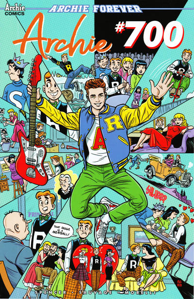 Cover for Archie (Archie, 2015 series) #700 [Cover B Mike and Laura Allred]