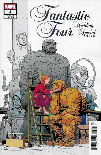 Cover for Fantastic Four Wedding Special (Marvel, 2019 series) #1 [Marcos Martín]