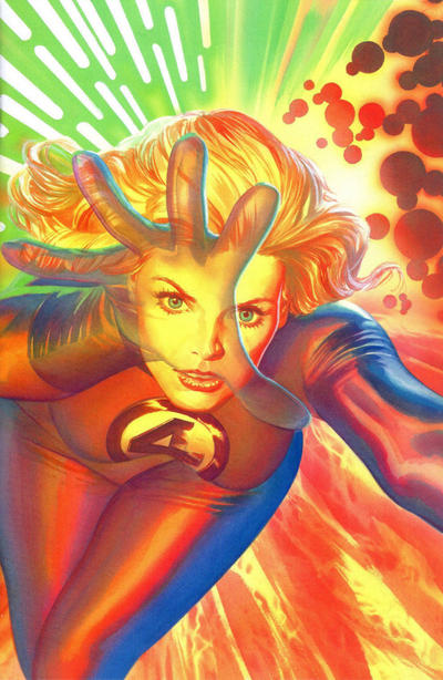 Cover for Fantastic Four (Marvel, 2018 series) #1 [2018 NYCC Exclusive Marvelocity Susan Richards - Alex Ross]