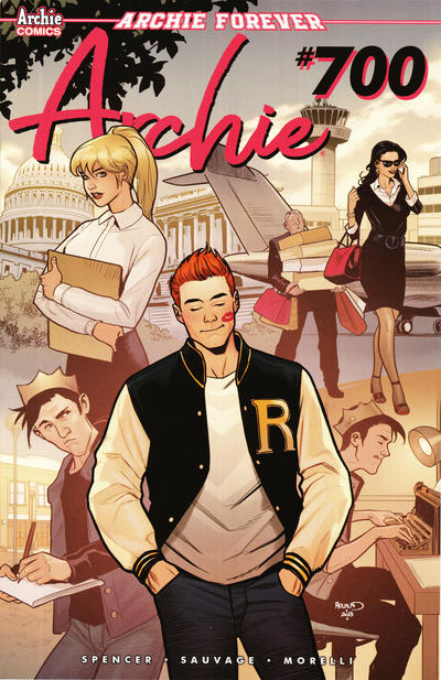 Cover for Archie (Archie, 2015 series) #700 [Cover I Paul Renaud]