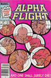 Cover for Alpha Flight (Marvel, 1983 series) #12 [Canadian]