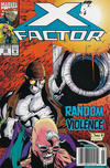 Cover Thumbnail for X-Factor (1986 series) #88 [Newsstand]