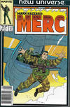Cover for Mark Hazzard: Merc (Marvel, 1986 series) #10 [Newsstand]