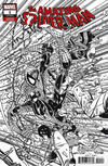 Cover Thumbnail for Amazing Spider-Man (2018 series) #1 (802) [Variant Edition - Erik Larsen B&W Cover]