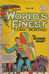 Cover for Superman Presents World's Finest Comic Monthly (K. G. Murray, 1965 series) #12