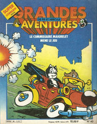 Cover Thumbnail for Pif Super Comique (Éditions Vaillant, 1981 series) #40 - Le commissaire Maigrelet mène le jeu