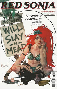 Cover Thumbnail for Red Sonja (Dynamite Entertainment, 2016 series) #23 [Cover A Ben Caldwell]