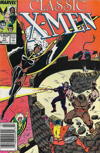 Cover Thumbnail for Classic X-Men (Marvel, 1986 series) #11 [Newsstand]