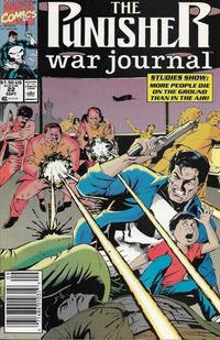 Cover Thumbnail for The Punisher War Journal (Marvel, 1988 series) #22 [Newsstand]