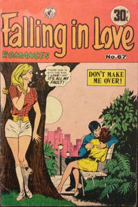 Cover Thumbnail for Falling in Love Romances (K. G. Murray, 1958 series) #67