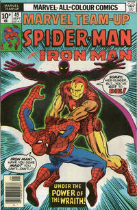 Cover for Marvel Team-Up (Marvel, 1972 series) #49 [British]
