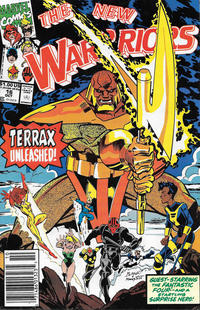 Cover Thumbnail for The New Warriors (Marvel, 1990 series) #16 [Newsstand]