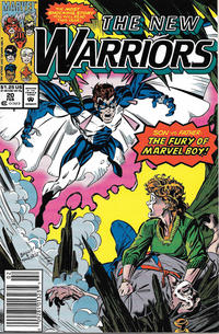 Cover Thumbnail for The New Warriors (Marvel, 1990 series) #20 [Newsstand]