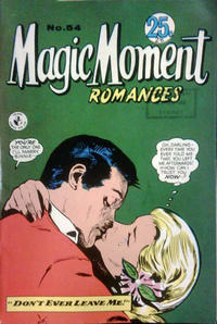Cover Thumbnail for Magic Moment Romances (K. G. Murray, 1958 series) #54