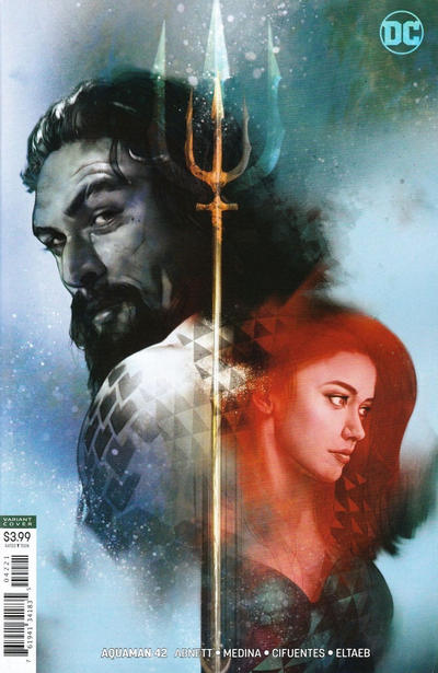 Cover for Aquaman (DC, 2016 series) #42 [Ben Oliver Aquaman Movie Variant Cover]
