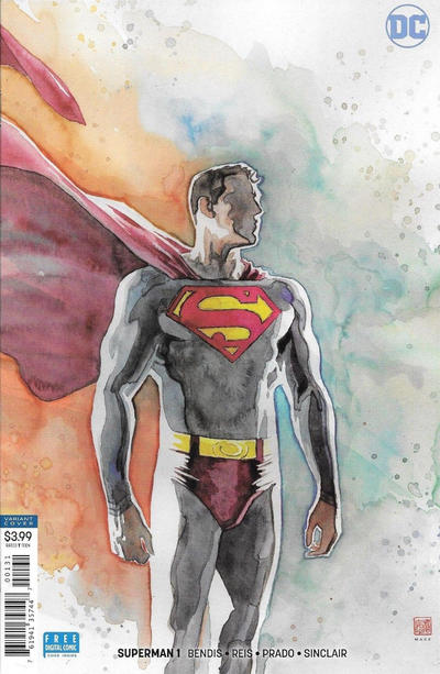 Cover for Superman (DC, 2018 series) #1 [David Mack Variant Cover]