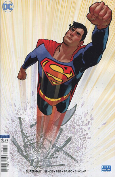 Cover for Superman (DC, 2018 series) #1 [Adam Hughes Variant Cover]