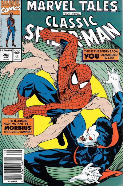 Cover for Marvel Tales (Marvel, 1966 series) #252 [Australian]