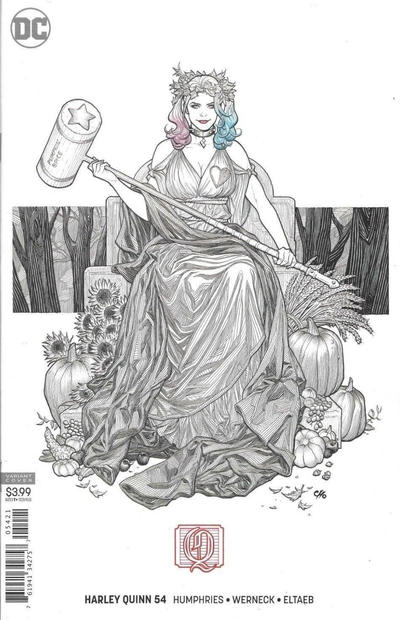 Cover for Harley Quinn (DC, 2016 series) #54 [Frank Cho Cover]