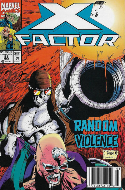 Cover for X-Factor (Marvel, 1986 series) #88 [Newsstand]