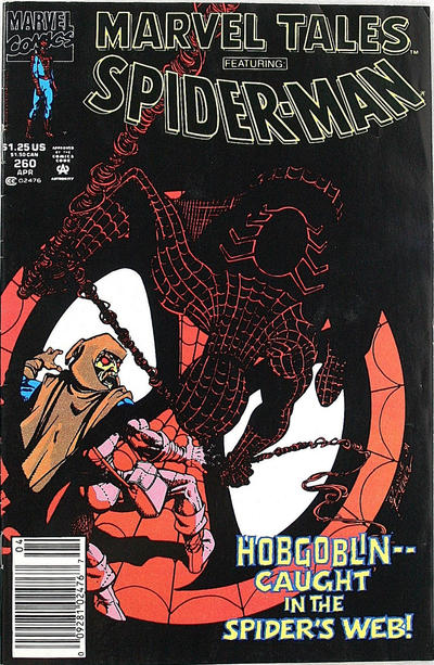 Cover for Marvel Tales (Marvel, 1966 series) #260 [Newsstand]