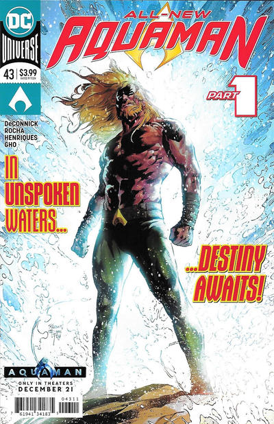 Cover for Aquaman (DC, 2016 series) #43 [Robson Rocha & Daniel Henriques Cover]