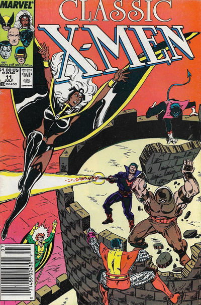 Cover for Classic X-Men (Marvel, 1986 series) #11 [Newsstand]