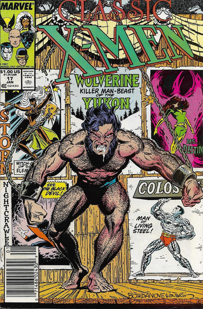 Cover for Classic X-Men (Marvel, 1986 series) #17 [Newsstand]