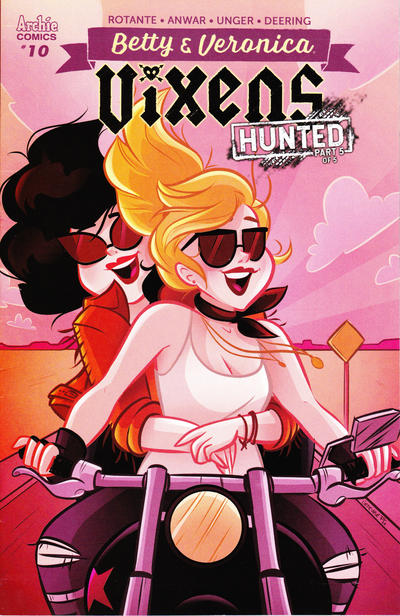 Cover for Betty & Veronica: Vixens (Archie, 2017 series) #10 [Cover C Genevieve F.T.]