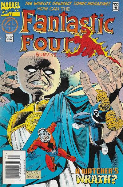 Cover for Fantastic Four (Marvel, 1961 series) #397 [Newsstand]