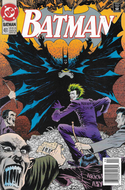 Cover for Batman (DC, 1940 series) #491 [Newsstand]