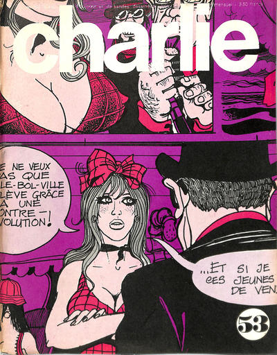 Cover for Charlie Mensuel (Éditions du Square, 1969 series) #53