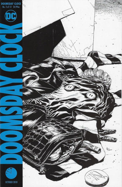 Cover for Doomsday Clock (DC, 2018 series) #2 [Third Printing]
