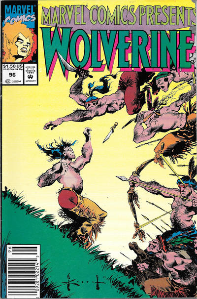 Cover for Marvel Comics Presents (Marvel, 1988 series) #96 [Newsstand]
