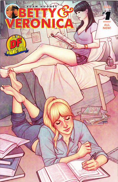 Cover for Betty and Veronica (Archie, 2016 series) #1 [Jenny Frison Variant Cover - Dynamic Forces]