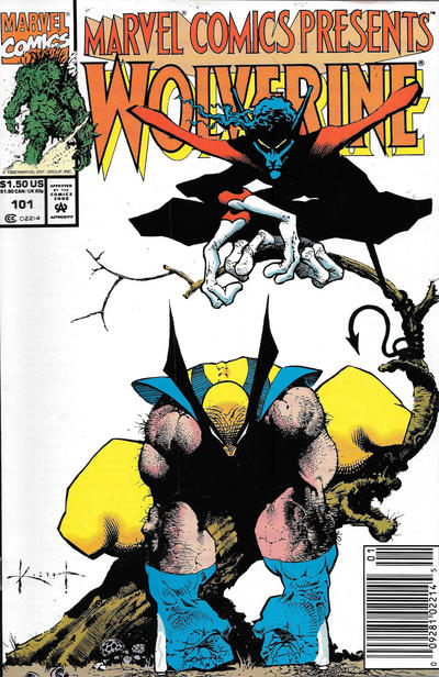 Cover for Marvel Comics Presents (Marvel, 1988 series) #101 [Newsstand]