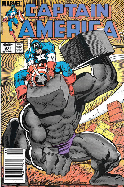 Cover for Captain America (Marvel, 1968 series) #311 [Newsstand]